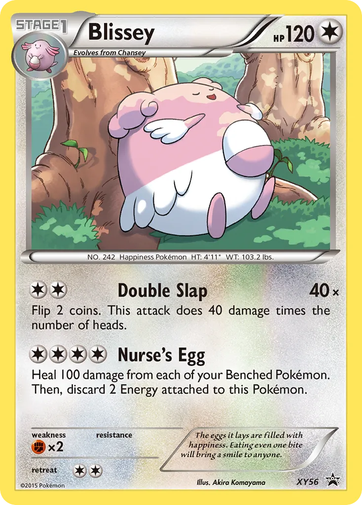 2013 XY Black Star Promos Blissey #XY56 card image