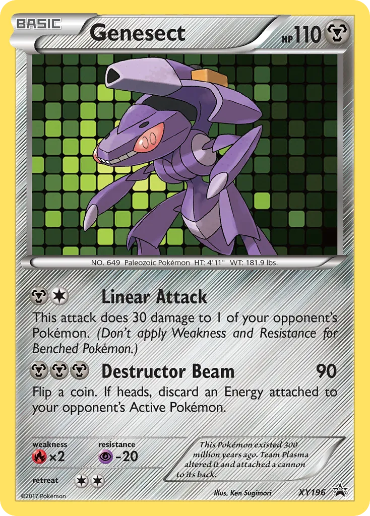 2013 XY Black Star Promos Genesect #XY119 card image