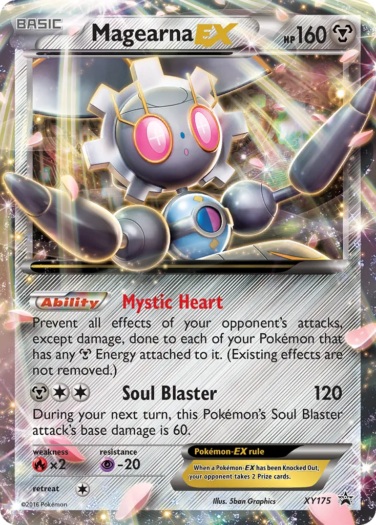 2013 XY Black Star Promos Magearna-EX #XY175 card image