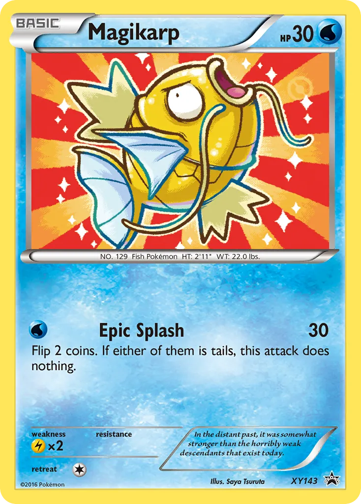 2013 XY Black Star Promos Magikarp #XY143 card image