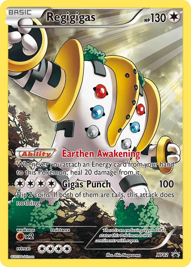 2013 XY Black Star Promos Regigigas #XY82 card image