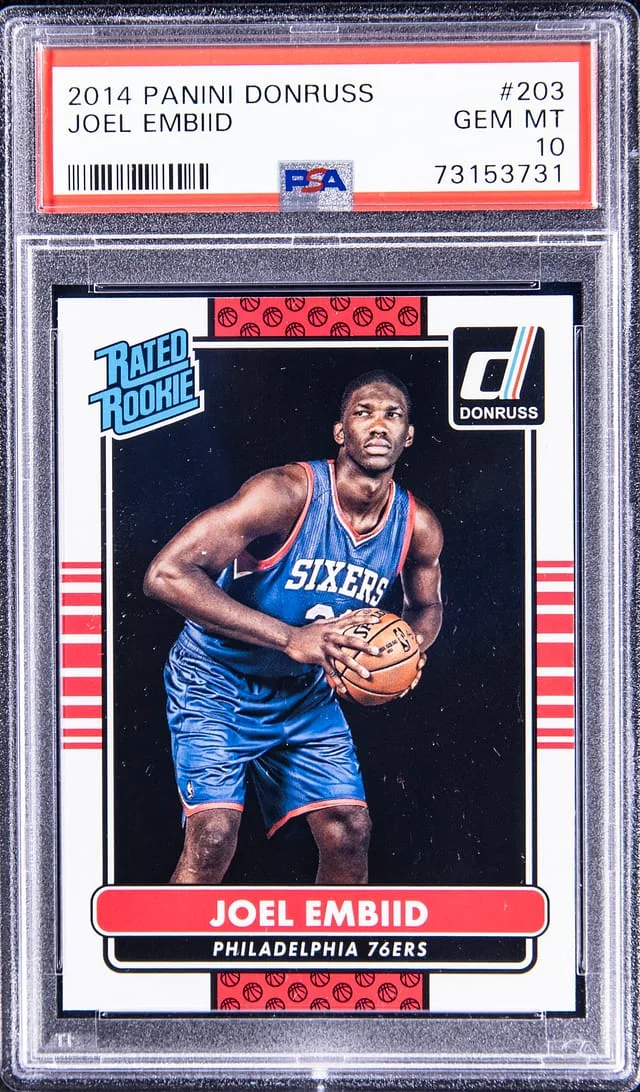 2014-15 Panini Donruss Joel Embiid #203 card image