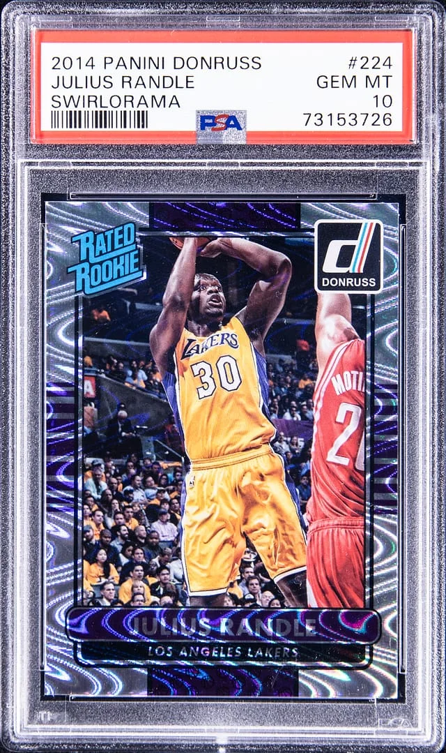2014-15 Panini Donruss Julius Randle Swirlorama #224 card image