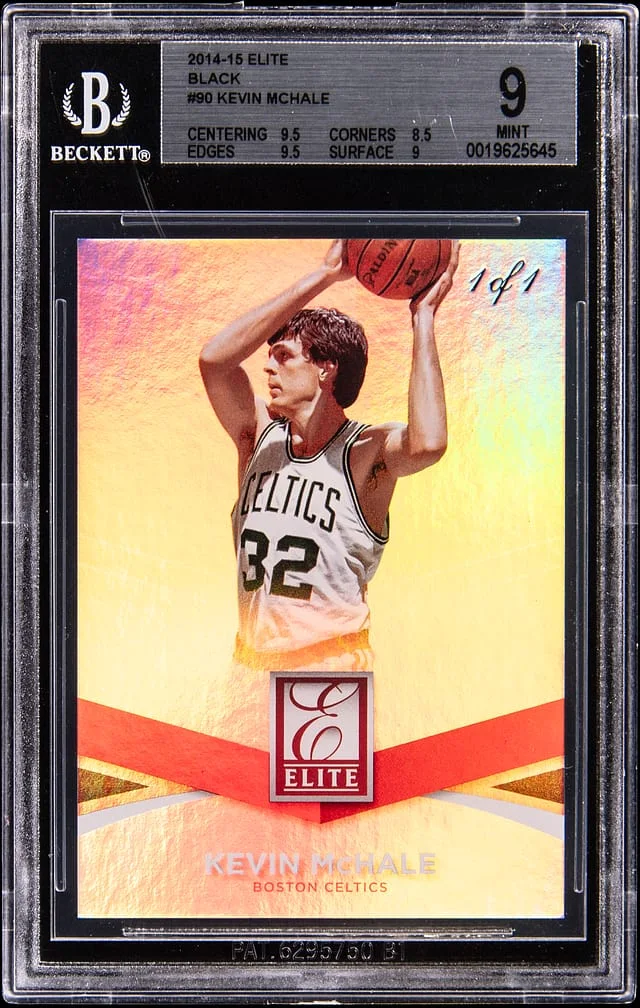 2014-15 Panini Donruss Kevin McHale Elite Black #90 card image