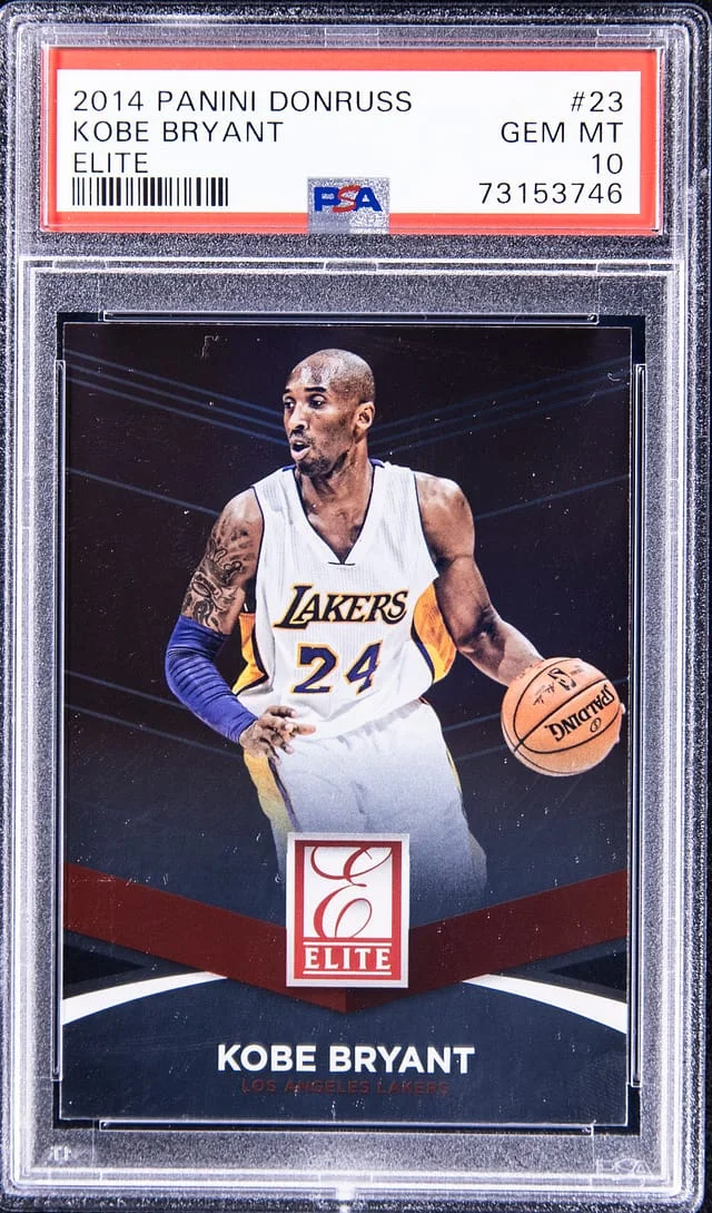 2014-15 Panini Donruss Kobe Bryant Elite #23 card image