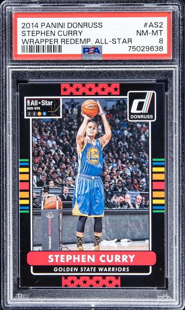 2014-15 Panini Donruss Stephen Curry Wrapper Redemption All-Star #AS2 card image