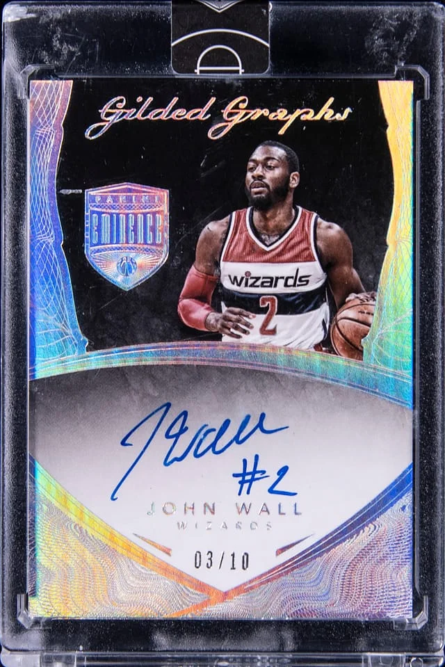 2014-15 Panini Eminence John Wall Gilded Graphs #GG-JW card image