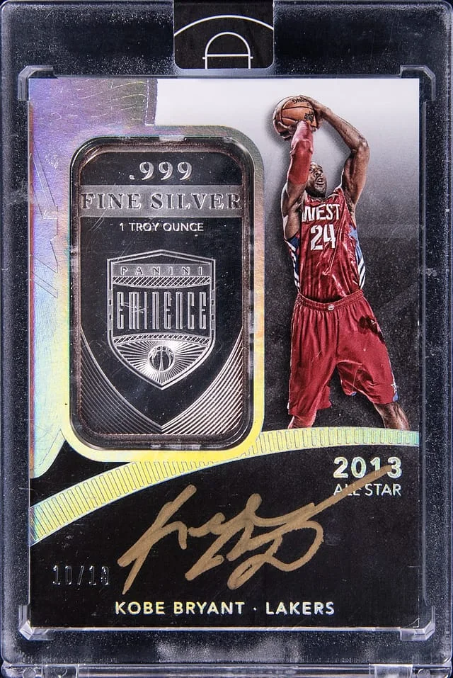 2014-15 Panini Eminence Kobe Bryant All-Star Signatures Silver #AS-KB card image