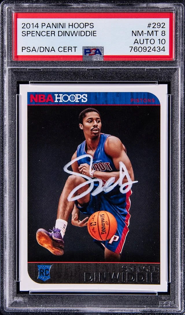 2014-15 Panini Hoops Spencer Dinwiddie #292 card image