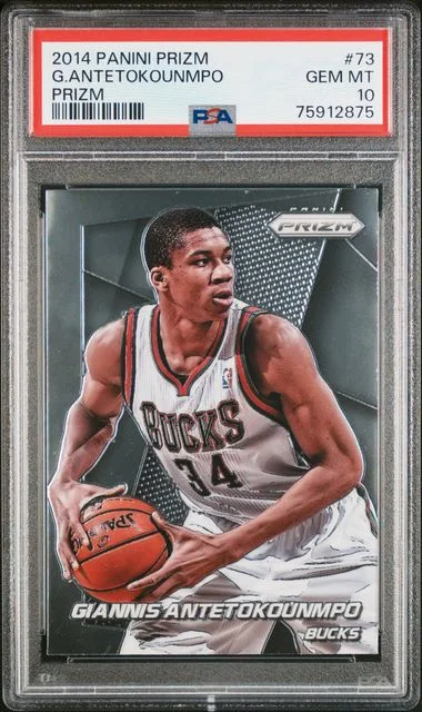 2014-15 Panini Prizm Giannis Antetokounmpo Silver Prizm #73 card image
