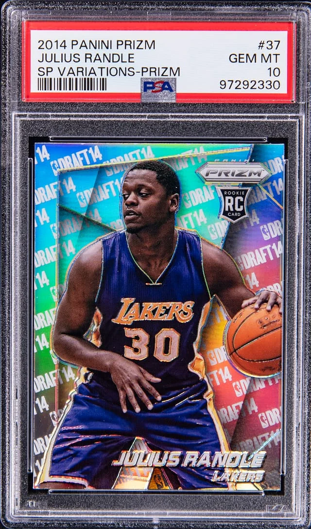 2014-15 Panini Prizm Julius Randle SP Variations Prizm #37 card image