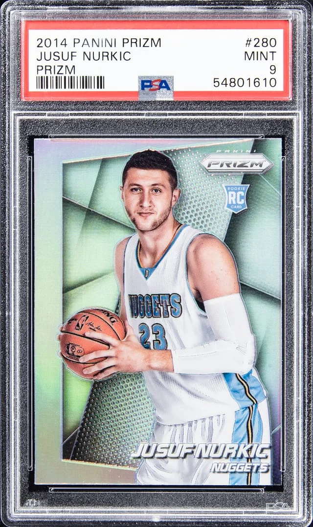 2014-15 Panini Prizm Jusuf Nurkic Silver Prizm #280 card image
