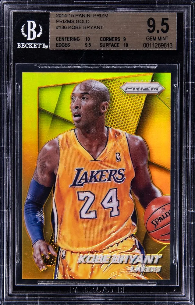 2014-15 Panini Prizm Kobe Bryant Silver Prizm #136 card image
