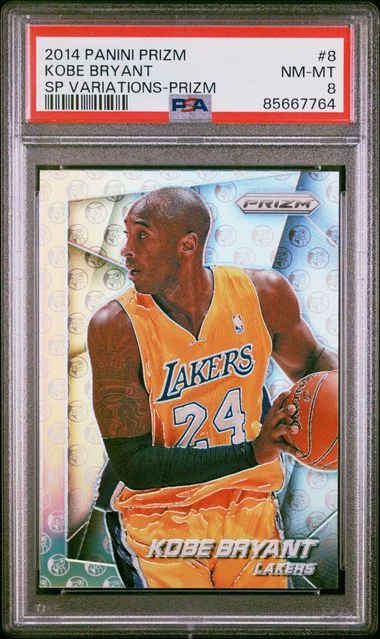 2014-15 Panini Prizm Kobe Bryant SP Variations Prizm #8 card image