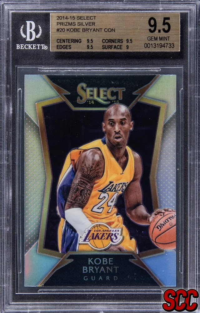 2014-15 Panini Select Kobe Bryant Silver Prizm #20 card image
