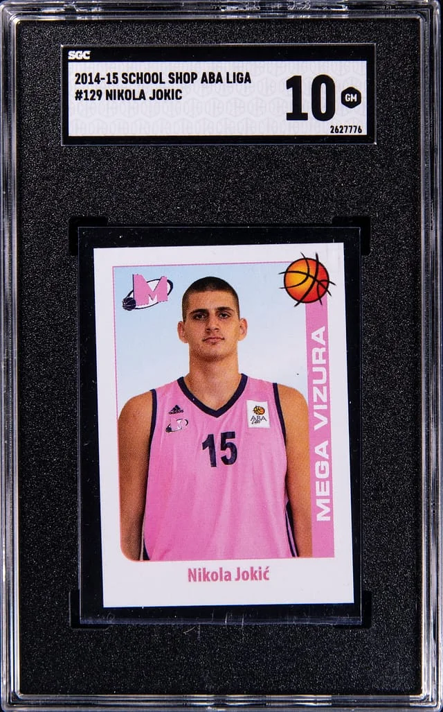 2014-15 School Shop ABA Liga Nikola Jokic #129 card image