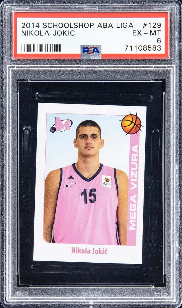 2014-15 Schoolshop ABA Lica Nikola Jokic #129 card image