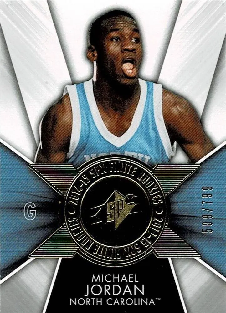 2014-15 SPx Michael Jordan Finite Legends #F-JO card image