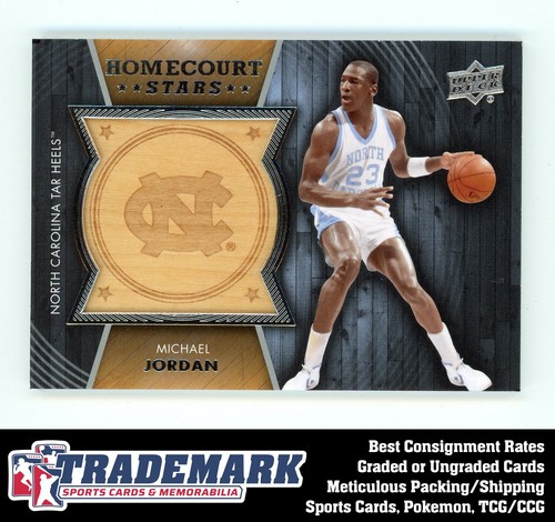 2014-15 Upper Deck Lettermen Michael Jordan Homecourt Stars #HS-MJ card image