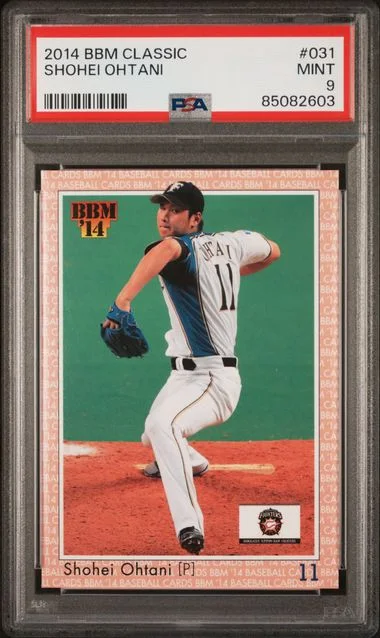 2014 BBM Classic Shohei Ohtani #031 card image