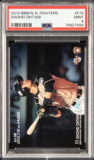 2014 Bbm Hokkaido Nippon Ham Fighters Shohei Ohtani #F79 card image