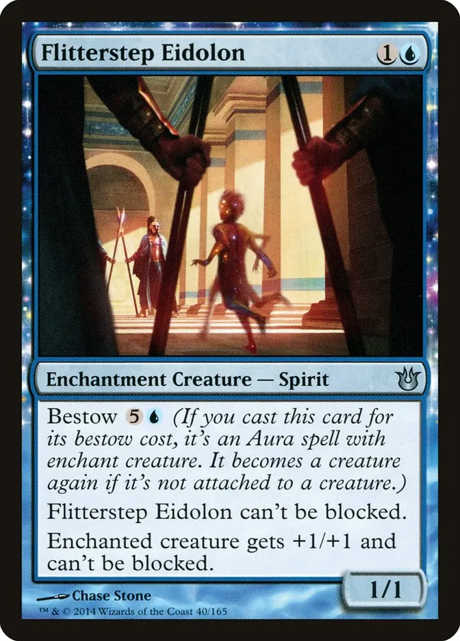 2014 Born of the Gods Flitterstep Eidolon uncommon #40 unlisted card image