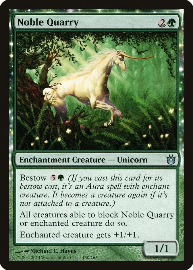 2014 Born of the Gods Noble Quarry uncommon #130 unlisted card image