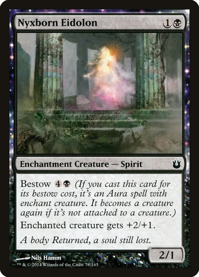 2014 Born of the Gods Nyxborn Eidolon common #78 unlisted card image