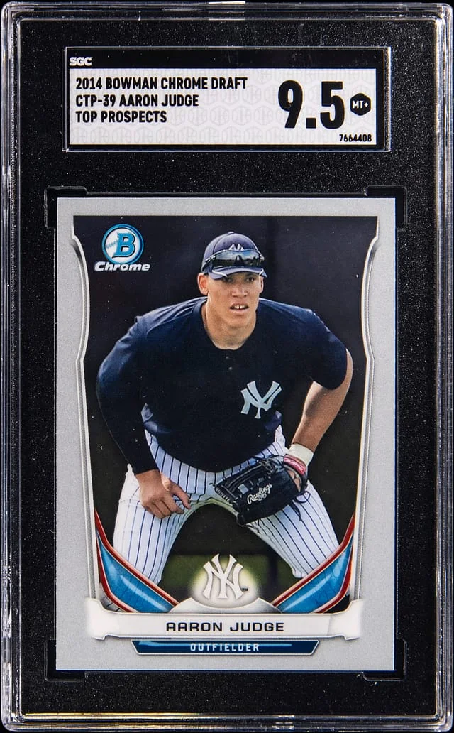 2014 Bowman Chrome Aaron Judge Top Prospects #CTP-39 card image