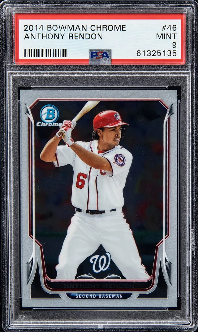 2014 Bowman Chrome Anthony Rendon #46 card image