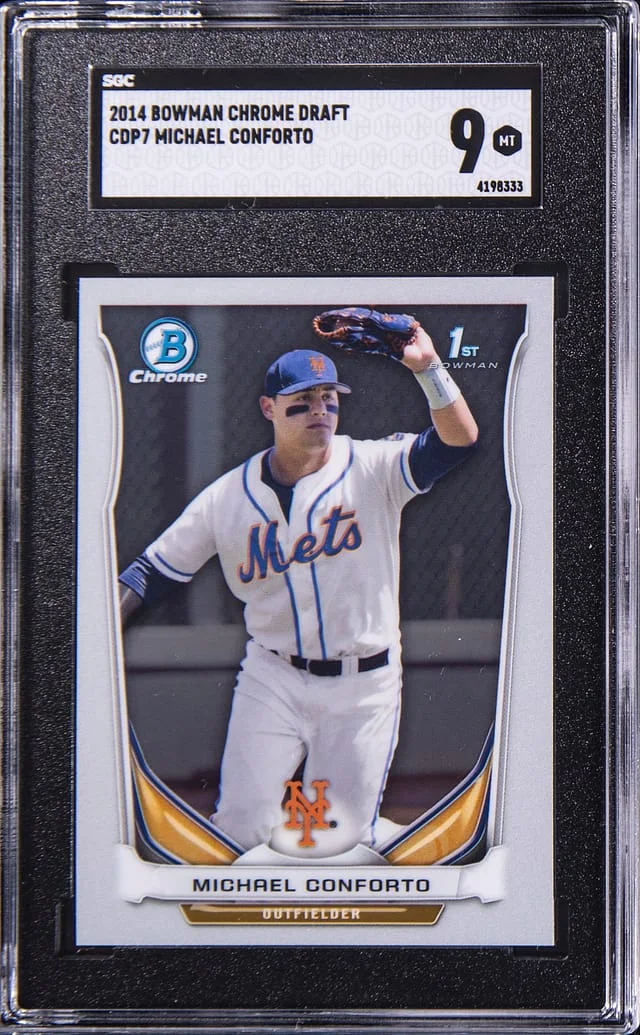 2014 Bowman Chrome Draft Michael Conforto #CDP7 card image
