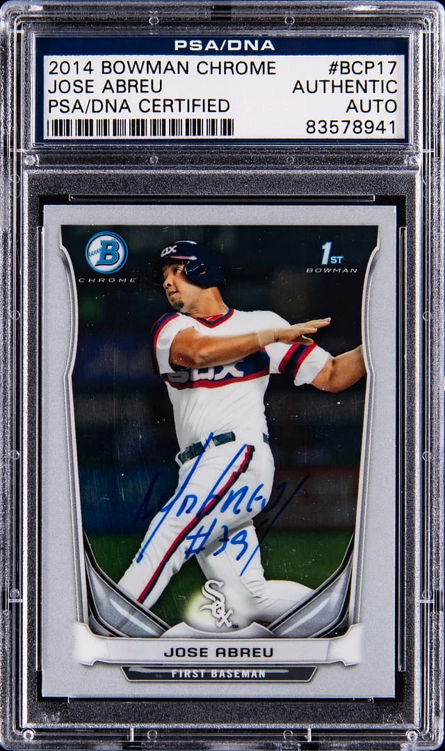 2014 Bowman Chrome Jose Abreu #BCP17 card image