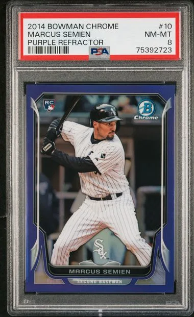 2014 Bowman Chrome Marcus Semien #10 card image