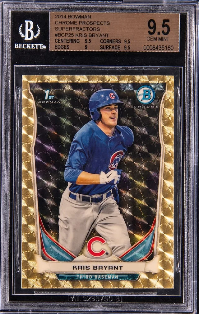 2014 Bowman Chrome Prospects Kris Bryant #BCP25 card image