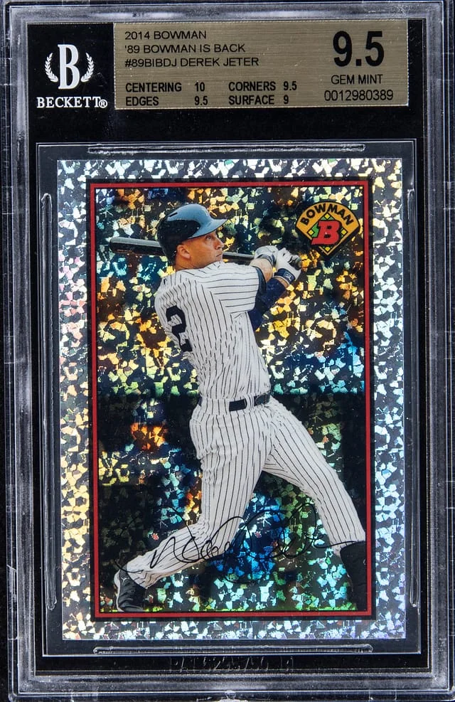 2014 Bowman Derek Jeter 89 Bowman Is Back #89BIB-DJ card image