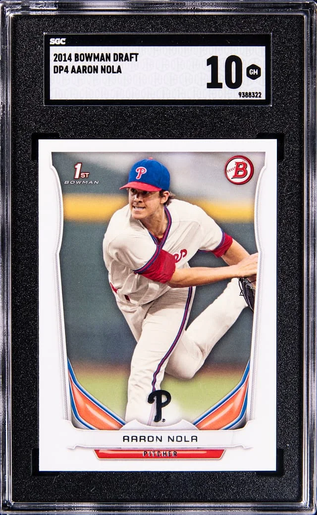 2014 Bowman Draft Aaron Nola #DP4 card image