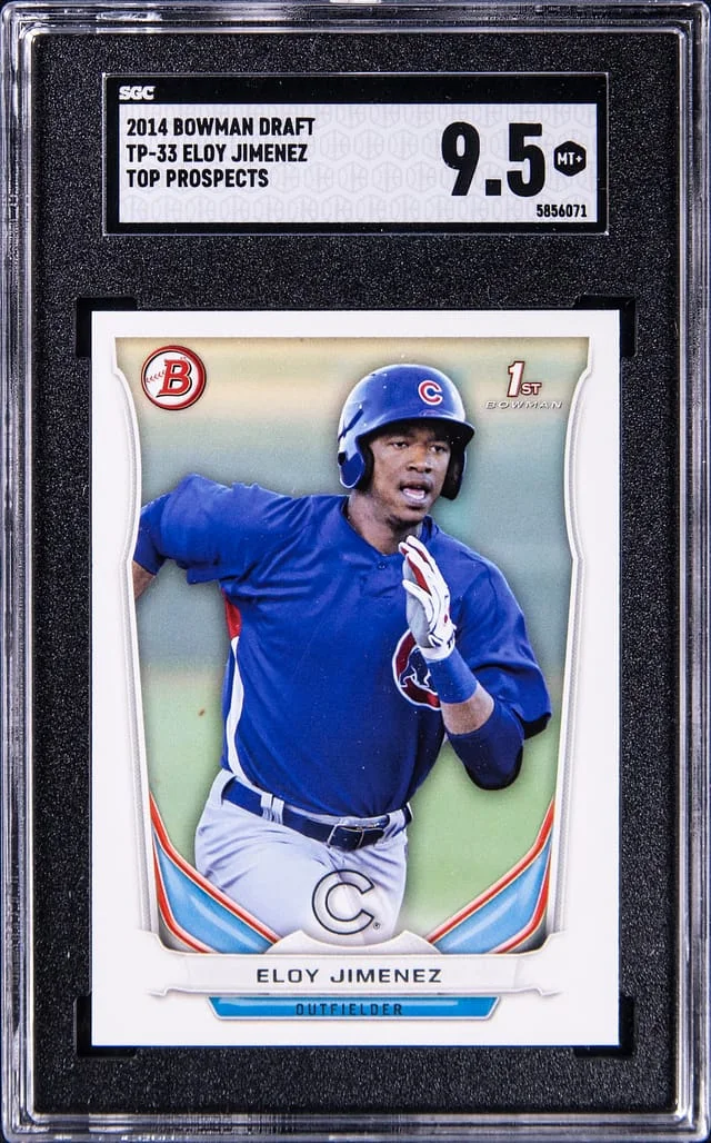 2014 Bowman Draft Eloy Jimenez Top Prospects #TP33 card image