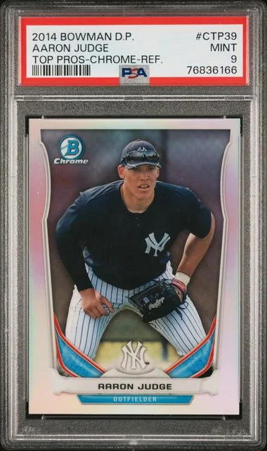 2014 Bowman Draft Picks Aaron Judge Top Prospects Chrome-Refractor #Ctp39 card image