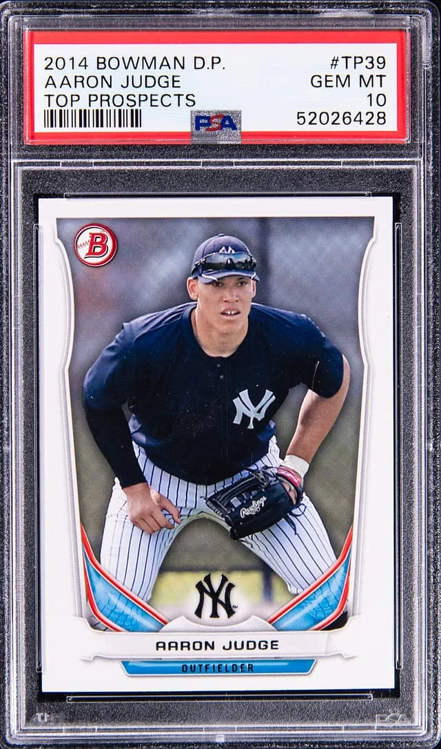 2014 Bowman Draft Picks Aaron Judge Top Prospects Orange #TP-39 card image