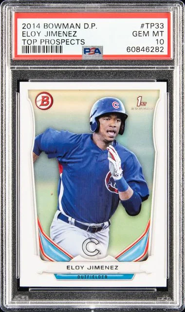 2014 Bowman Draft Picks Eloy Jimenez 1st Bowman Top Prospects #TP33 card image