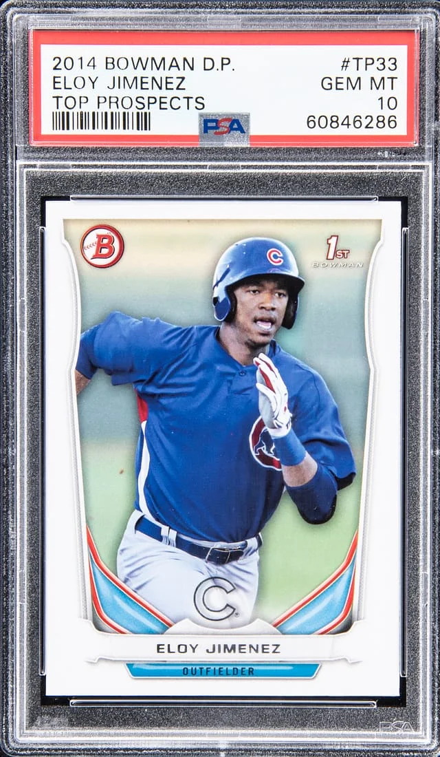 2014 Bowman Draft Picks Eloy Jimenez Top Prospects #TP-33 card image