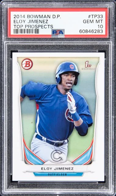 2014 Bowman Draft Picks Eloy Jimenez Top Prospects #TP33 card image