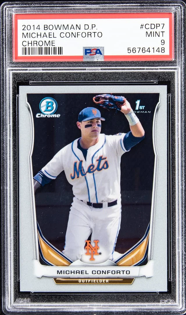2014 Bowman Draft Picks Michael Conforto Chrome #CDP7 card image