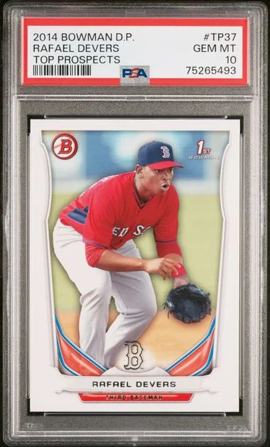2014 Bowman Draft Picks Rafael Devers Top Prospects #TP-37 card image