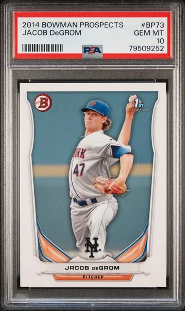 2014 Bowman Jacob Degrom Prospects #Bp73 card image