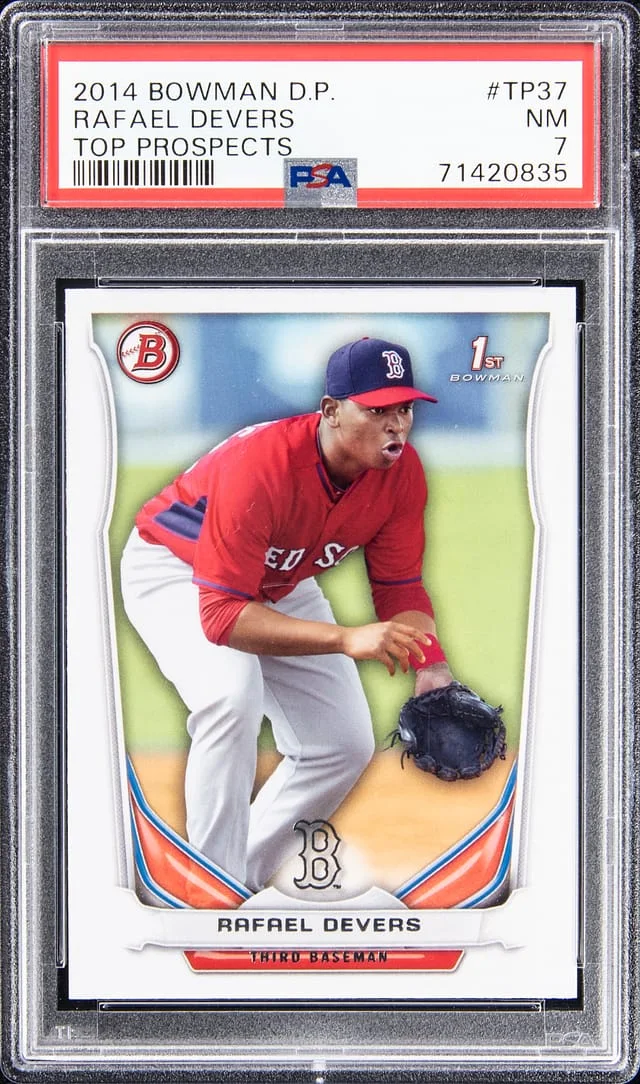 2014 Bowman Rafael Devers Top Prospects #TP37 card image