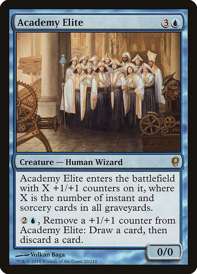 2014 Conspiracy Academy Elite rare #20 unlisted card image