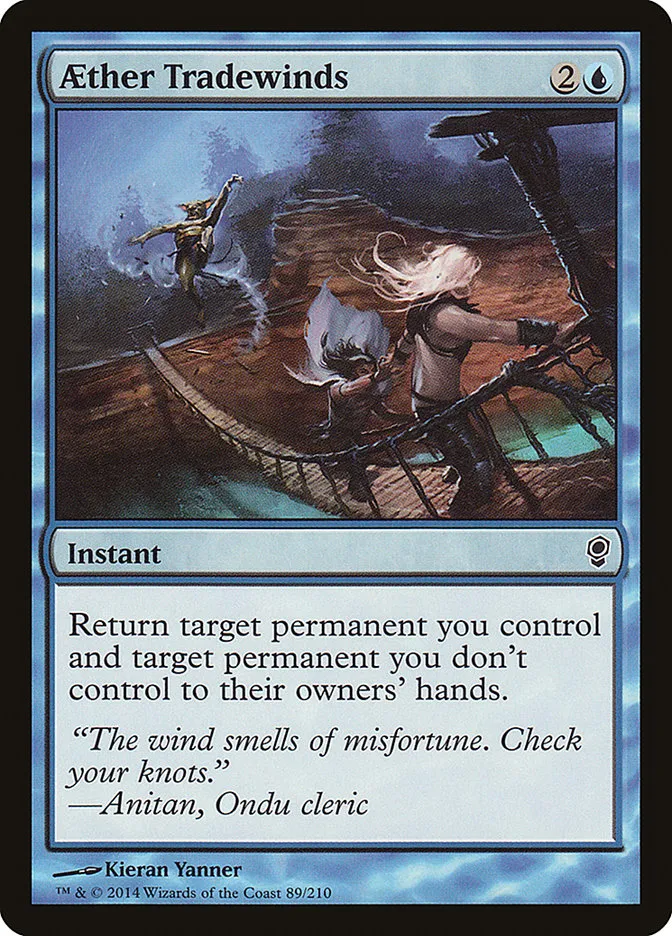 2014 Conspiracy Aether Tradewinds common #89 unlisted card image
