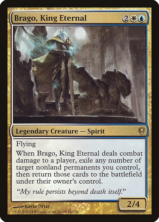 2014 Conspiracy Brago, King Eternal rare #41 unlisted card image