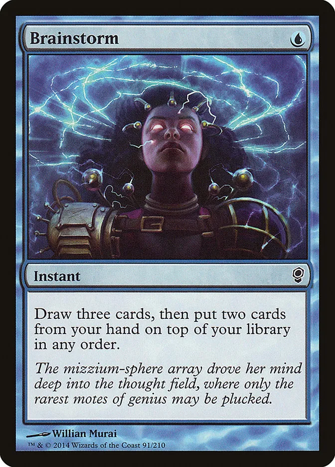 2014 Conspiracy Brainstorm common #91 unlisted card image